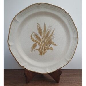 Vintage ROYAL CHINA USA JEANNETTE WHEAT Brown Trim 10" Dinner Plate Replacement